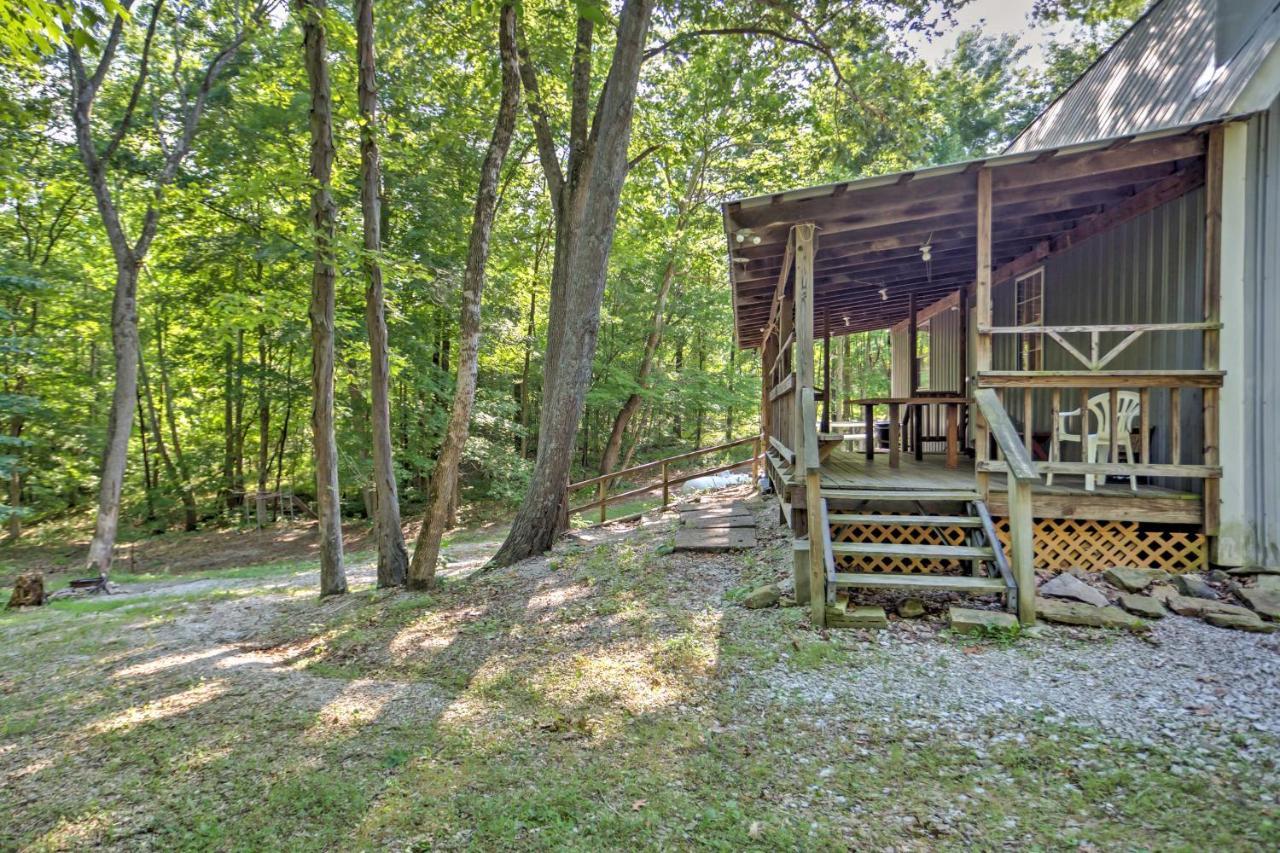 Rustic Taswell Cabin Grill And Walk To Patoka Lake! Exterior photo